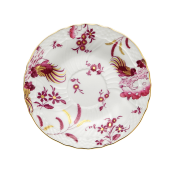 Ginori Oro Di Doccia Magenta Coffee Saucer